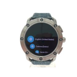 ▼▼ DIESEL ディーゼル メンズ スマートウォッチ デニムベルト DZT2015 Bランク