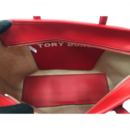  TORY BURCH トリーバーチ レディース ショルダーバッグ トートバッグ ジェミニリンクキャンバス スモールサイズ レッド