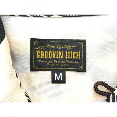  GROOVIN HIGH 1950's ATMIC VINTAGE STYLE SHIRT DIAMOND ベージュ