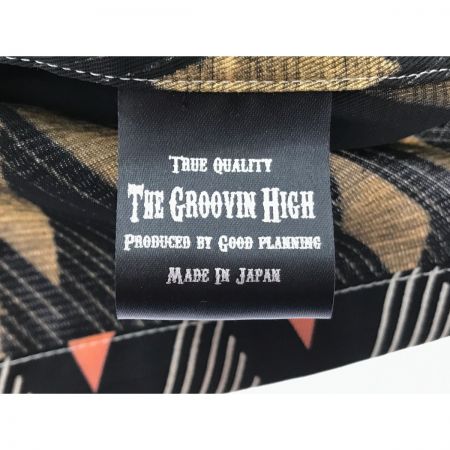  GROOVIN HIGH 1950's ATMIC VINTAGE STYLE SHIRT DIAMOND ベージュ