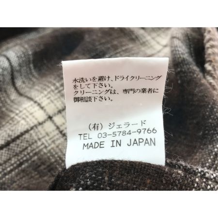  JELADO ジェラード メンズ衣料 スポーツジャケット SIZE 38 ブラウン