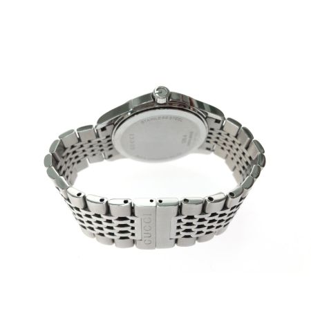  GUCCI グッチ メンズ 腕時計 クオーツ Gタイムレス ステンレススチール 126.4