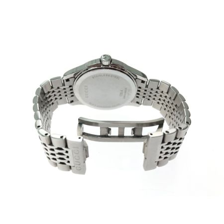  GUCCI グッチ メンズ 腕時計 クオーツ Gタイムレス ステンレススチール 126.4