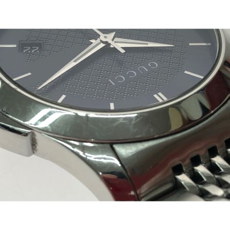  GUCCI グッチ メンズ 腕時計 クオーツ Gタイムレス ステンレススチール 126.4