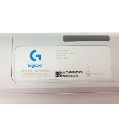  Logicool ロジクール テンキーレス ゲーミングキーボード ワイヤレス  G-913 TKL