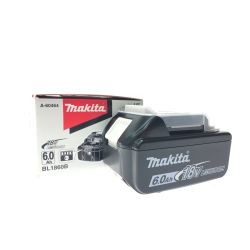 ▼▼ MAKITA マキタ 純正バッテリー 18V 6.0Ah 充電回数０回 BL1860B ブラック Sランク