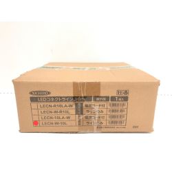 ▼▼ 日動工業 NICHIDO 屋外用 LEDコネクトライン延長用ライン 片面発光 10m 白 LECN-W-10L Sランク