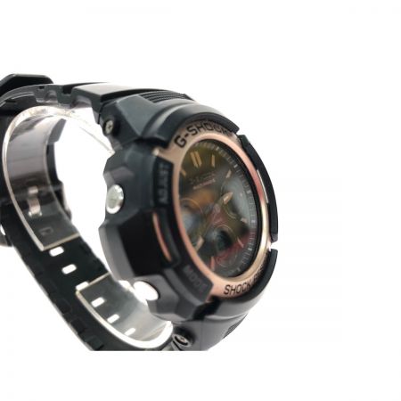  CASIO カシオ メンズ腕時計 ソーラー充電 デジアナウォッチ G-SHOCK  AWG-M100SF ブラック