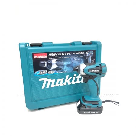  MAKITA マキタ 電動工具 コードレス式 18V 充電式インパクトドライバ 充電器・充電池2個・ケース付 TD146DWHX ブルー