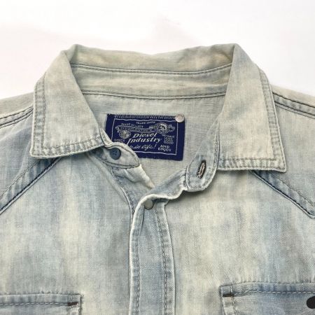  DIESEL ディーゼル デニムシャツ スカイブルー サイズ 不明 メンズ