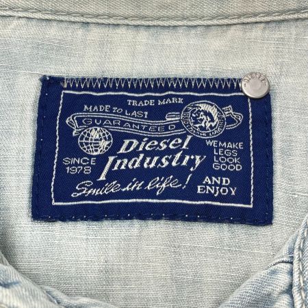  DIESEL ディーゼル デニムシャツ スカイブルー サイズ 不明 メンズ