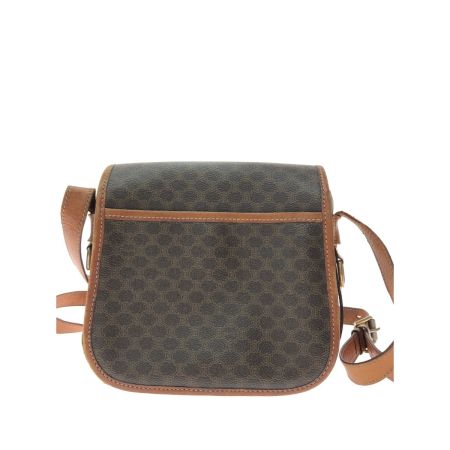  CELINE セリーヌ レディース ショルダーバッグ 斜め掛け マカダム柄 オールドセリーヌ M92 ブラウン