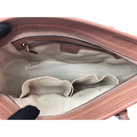  GUCCI グッチ レディース ブリーライン GGキャンバス トートバッグ ショルダートート 353121 ベージュ×ピンクベージュ