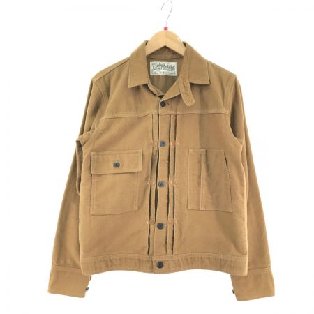  FREE WHEELERS フリーホイーラーズ ワークジャケット SIZE 38 YARN-DYED BRONZE