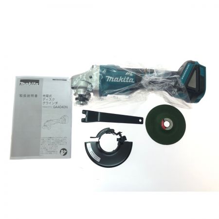  MAKITA マキタ 電動工具 コードレス式 18V 100mm 充電式ディスクグラインダ 2024年製 GA404DZN