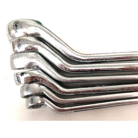  TONE トネ ハンドツール ツールセット オフセットレンチ めがねレンチ 6本セット ケース付 No.2600