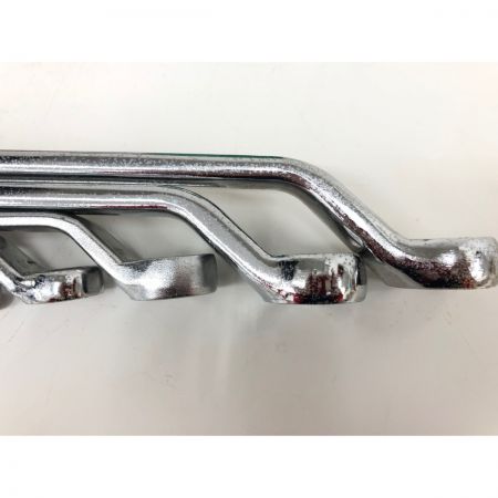  TONE トネ ハンドツール ツールセット オフセットレンチ めがねレンチ 6本セット ケース付 No.2600