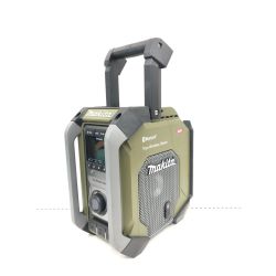 ▼▼ MAKITA マキタ 電動工具 アウトドア キャンプ 車載 充電式ラジオ 40Vmax 18V 14.4V 10.8V対応 MR005G オリーブ Bランク