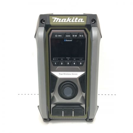  MAKITA マキタ 電動工具 アウトドア キャンプ 車載 充電式ラジオ 40Vmax 18V 14.4V 10.8V対応 MR005G オリーブ