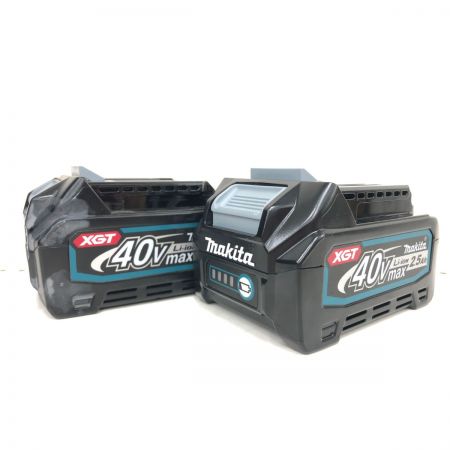  MAKITA マキタ 電動工具 コードレス式 40V 充電式インパクトドライバ 充電池2個・ケース付 TD002G パープル