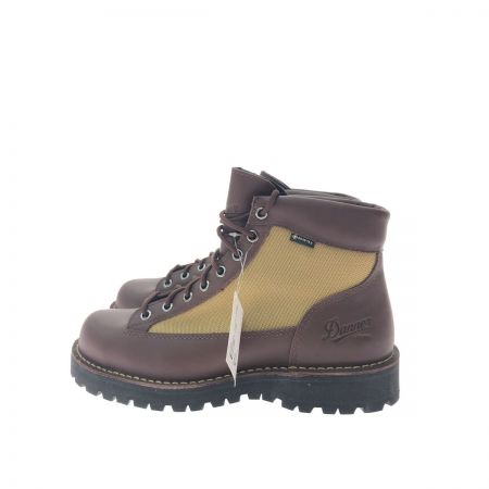  Danner ダナー メンズ ワークブーツ ゴアテックス フィールド レザー 25cm タグ付 D121003 ブラウン×ベージュ