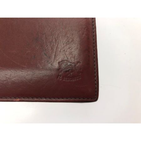  IL BISONTE イルビゾンテ メンズ 二つ折り財布 コンパクトウォレット レザー SBW007 セピア
