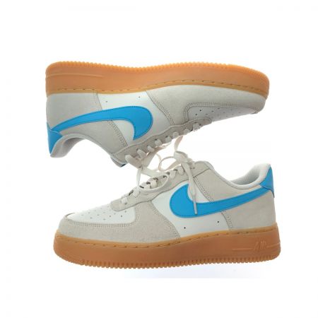  NIKE ナイキ メンズ スニーカー エアフォース1 '07 LV8  27cm  FQ8714-003 ホワイト×ブルー