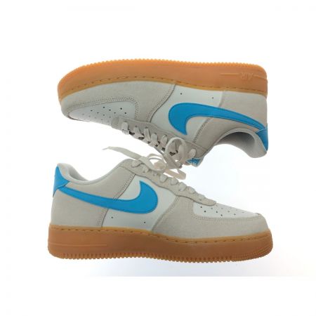  NIKE ナイキ メンズ スニーカー エアフォース1 '07 LV8  27cm  FQ8714-003 ホワイト×ブルー