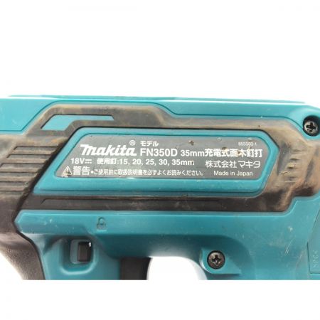  MAKITA マキタ ピンタッカ  コードレス式 18v 充電器・充電池1個・ケース付 充電回数21回 FN350D