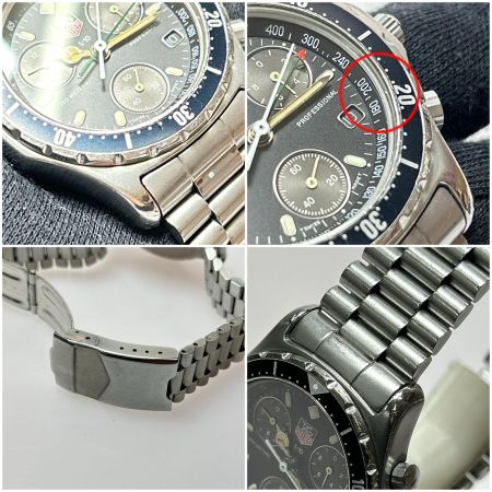  TAG HEUER タグホイヤー クォーツ 200M プロフェッショナル クロノグラフ 570-206R