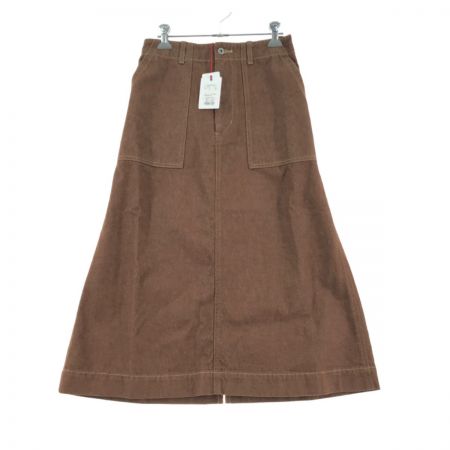  CS CORPORATION デニムスカート size2 Clip.tab 3234S-001 ライトブラウン