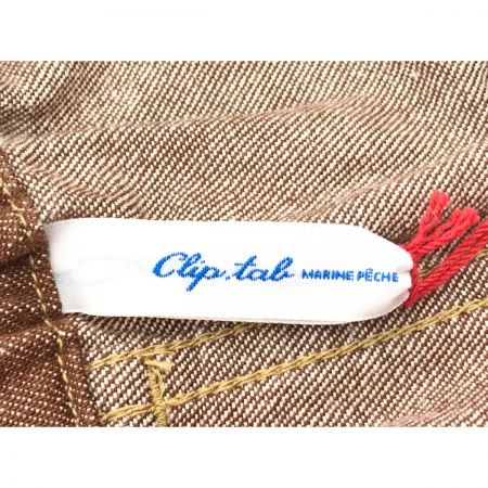  CS CORPORATION デニムスカート size2 Clip.tab 3234S-001 ライトブラウン