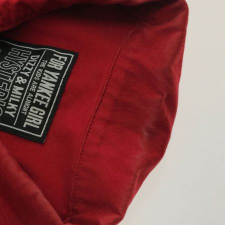  Hysteric Glamour ヒステリックグラマー カスタムパッチJKT SIZE L 02233AB11 レッド