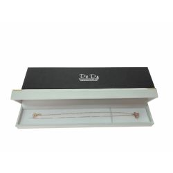 ▼▼ Pepe レディース アクセサリー K10 ハート ネックレス ピンクゴールド ダイヤモンド 38cm 1.6g Aランク