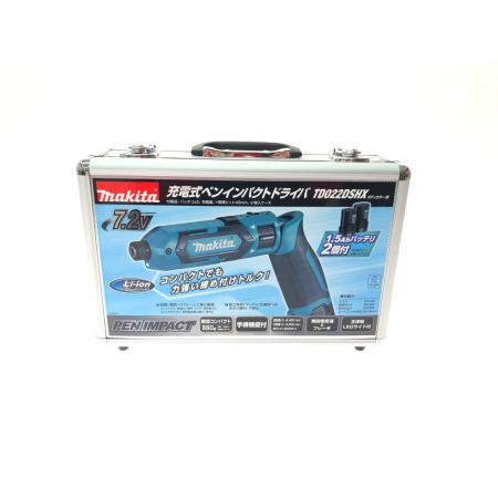  MAKITA マキタ ペンインパクトドライバ ペンインパクトドライバ TD022DSHX ブルー