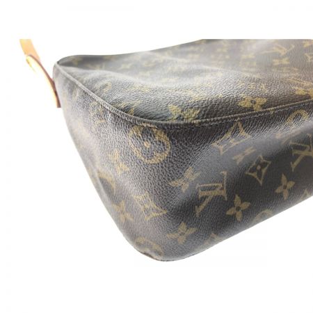  LOUIS VUITTON ルイヴィトン レディース ショルダーバッグ ハンドバッグ モノグラム ルーピングMM M51146 ブラウン