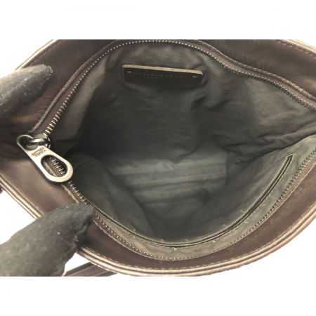 BOTTEGA VENETA ボッテガヴェネタ ユニセックス ショルダーバッグ イントレチャート 編込み ブラウン