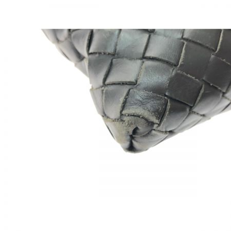  BOTTEGA VENETA ボッテガヴェネタ ユニセックス ショルダーバッグ イントレチャート 編込み ブラウン