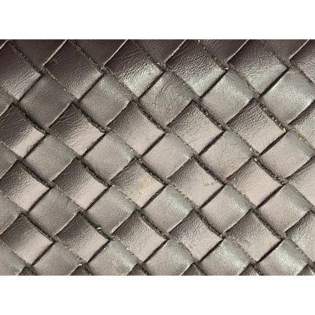  BOTTEGA VENETA ボッテガヴェネタ ユニセックス ショルダーバッグ イントレチャート 編込み ブラウン