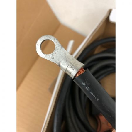  スター電器 SUZUKID プロ向け 溶接用アースクリップ付ケーブルWCT22sp エンジン バッテリー ウェルダー R22-10X10M