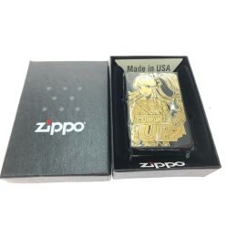 ▼▼ ZIPPO ジッポー パチスロ DISK UP ディスクアップ シンディ 両面ゴールド刻印 Sランク