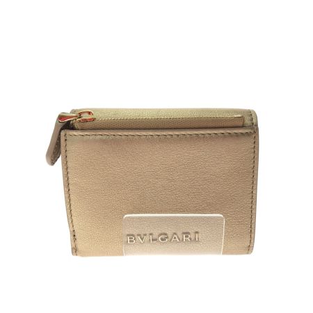  BVLGARI ブルガリ レディース 三つ折り財布 コンパクトウォレット セルペンティ フォーエバー  シャンパンゴールド