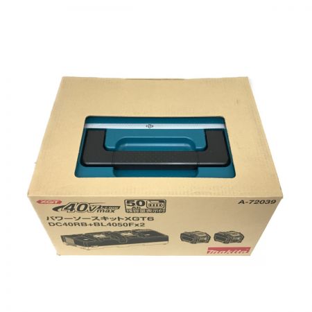  MAKITA マキタ 40Vmax パワーソースキット 充電器・充電池2個・ケース付 A-72039