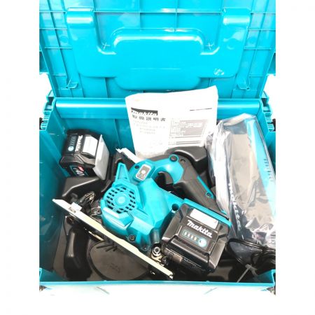  MAKITA マキタ 電動工具 コードレス式 40V 125mm充電式防じんマルノコ 丸のこ 充電器・充電池2個・ケース付 KS002GRDX