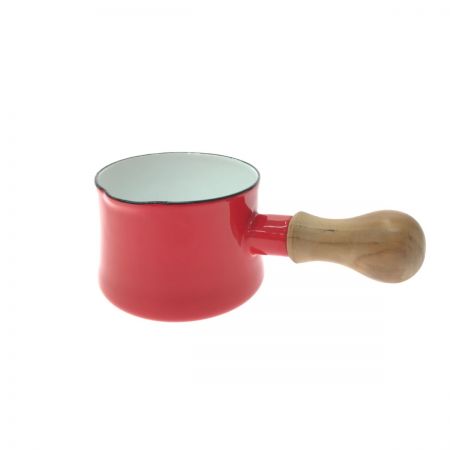   DANSK ミルクパン 片手鍋 バターウォーマー 560ml レッド