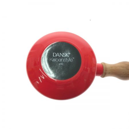   DANSK ミルクパン 片手鍋 バターウォーマー 560ml レッド