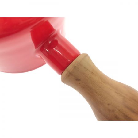   DANSK ミルクパン 片手鍋 バターウォーマー 560ml レッド