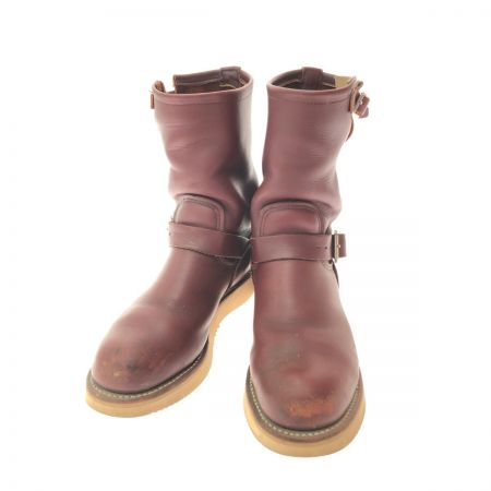  RED WING レッドウィング メンズブーツ エンジニアブーツ ワークブーツ 25.5cm ANSI Z41 PT99/40367 ブラウン