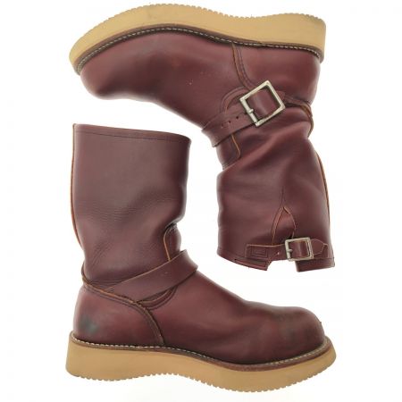  RED WING レッドウィング メンズブーツ エンジニアブーツ ワークブーツ 25.5cm ANSI Z41 PT99/40367 ブラウン