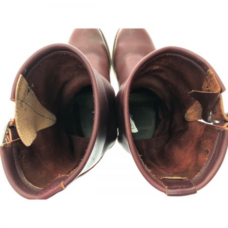  RED WING レッドウィング メンズブーツ エンジニアブーツ ワークブーツ 25.5cm ANSI Z41 PT99/40367 ブラウン